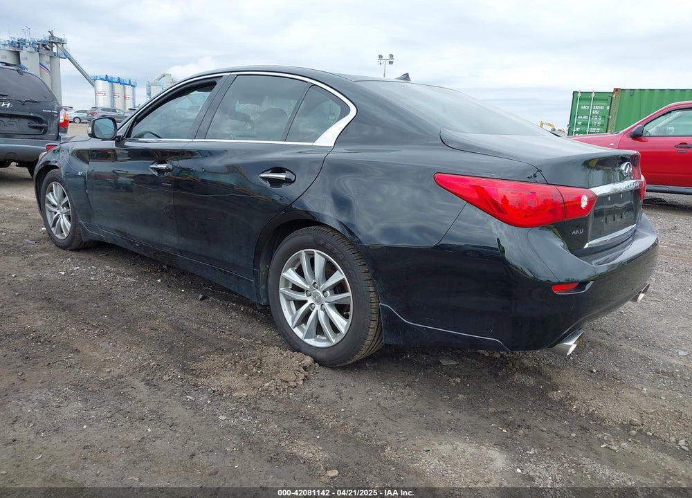 2015 INFINITI Q50 PREMIUM/SPORT VIN: JN1BV7AR4FM414144