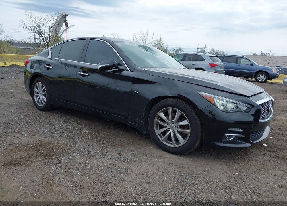 2015 INFINITI Q50 PREMIUM/SPORT VIN: JN1BV7AR4FM414144