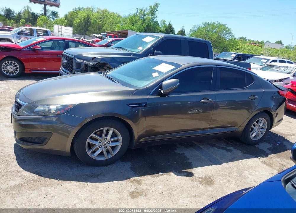 2011 KIA OPTIMA LX VIN: KNAGM4A78B5176285