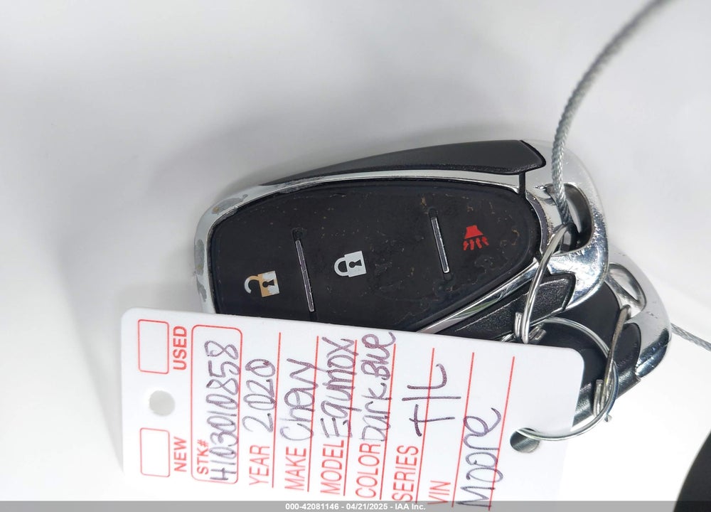 2020 CHEVROLET EQUINOX VIN: 2GNAXKEV1L6117203
