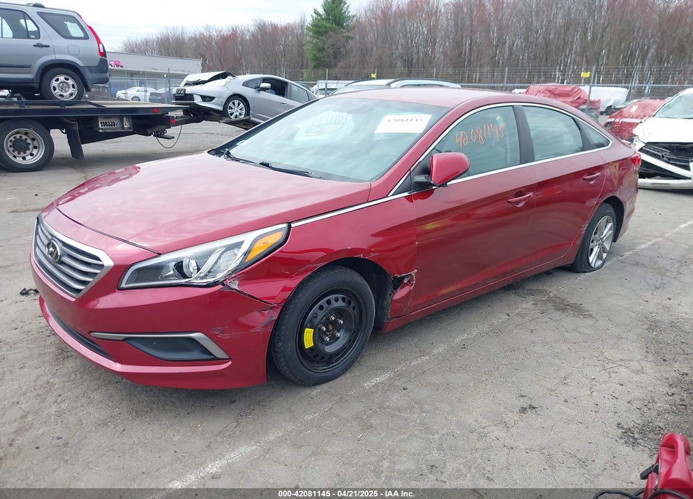 2016 HYUNDAI SONATA VIN: 5NPE24AF8GH376033