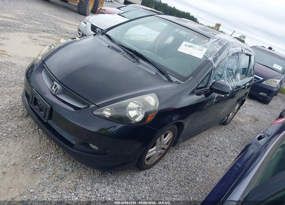 2007 HONDA FIT SPORT VIN: JHMGD37627S051981