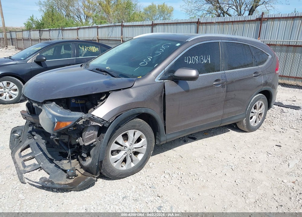2014 HONDA CR-V EX-L VIN: 2HKRM4H7XEH637301
