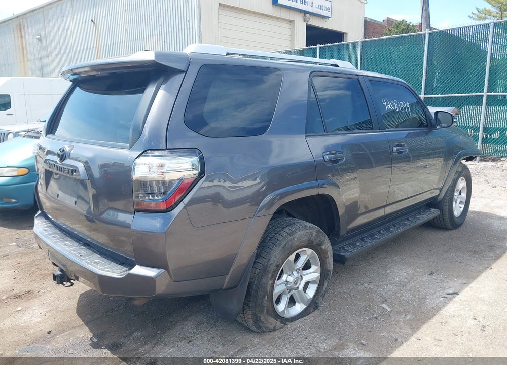 2018 TOYOTA 4RUNNER SR5 PREMIUM VIN: JTEBU5JR6J5603977