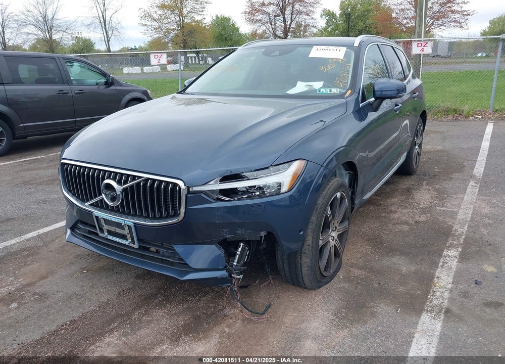 2020 VOLVO XC60 VIN: YV4A22RLXL1587598