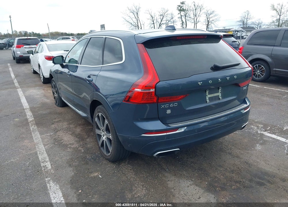2020 VOLVO XC60 VIN: YV4A22RLXL1587598
