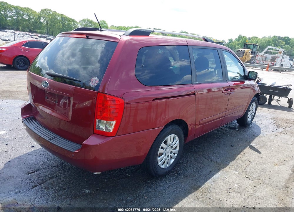 2012 KIA SEDONA LX VIN: KNDMG4C71C6428481