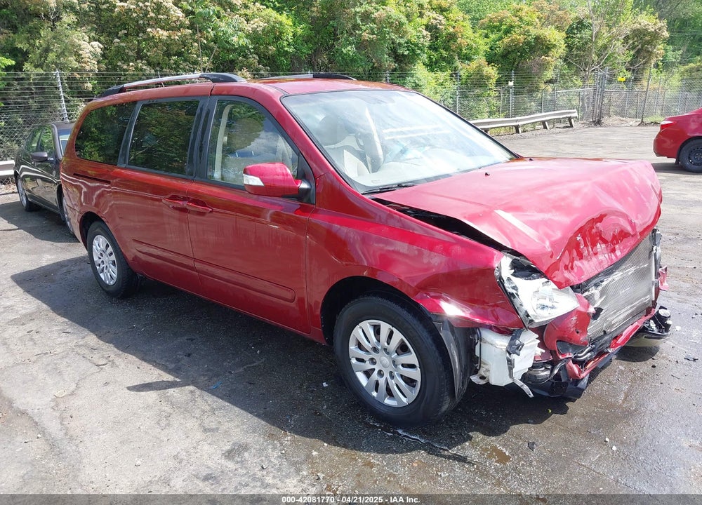 2012 KIA SEDONA LX VIN: KNDMG4C71C6428481