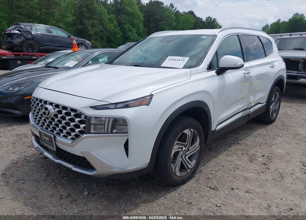 2022 HYUNDAI SANTA FE VIN: 5NMS6DAJ4NH421815