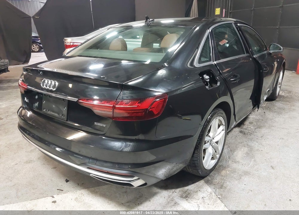 2020 AUDI A4 VIN: WAUDNAF40LN012463