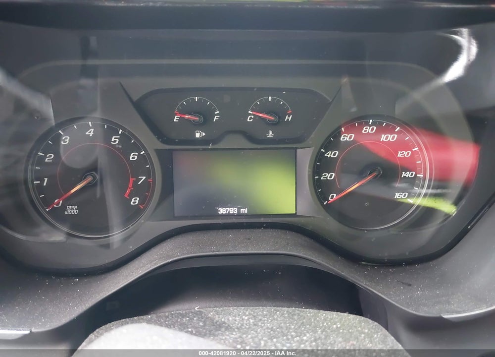 2020 CHEVROLET CAMARO VIN: 1G1FB1RX8L0115081