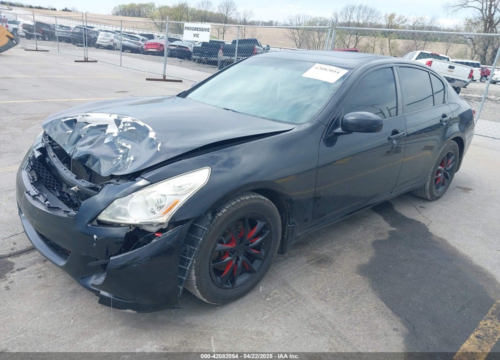 2008 INFINITI G35X VIN: JNKBV61F38M257849