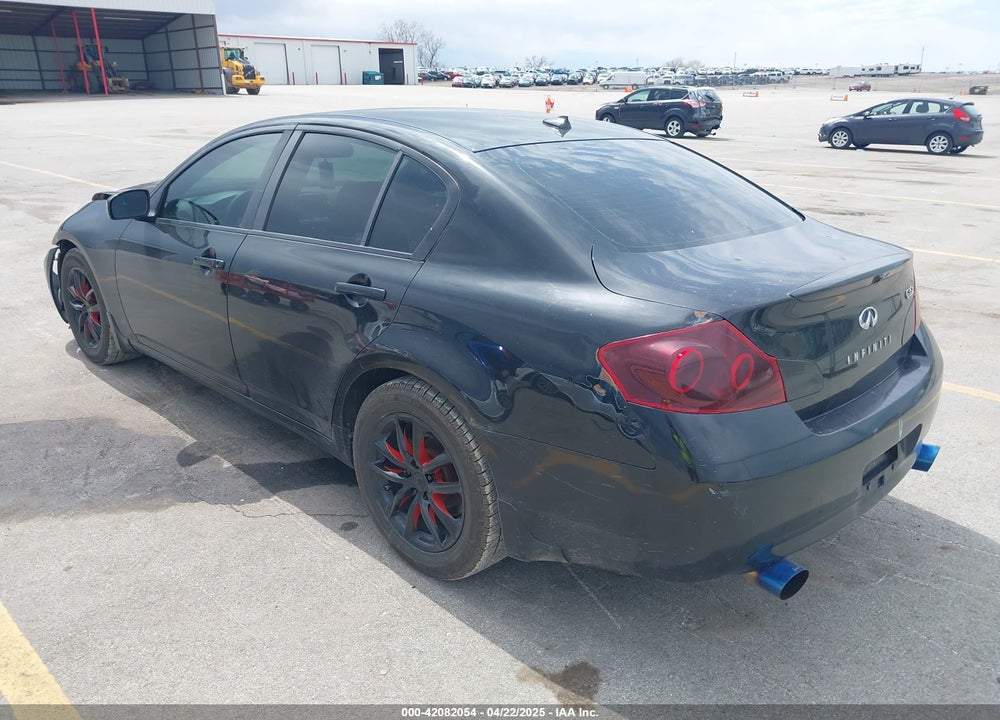 2008 INFINITI G35X VIN: JNKBV61F38M257849