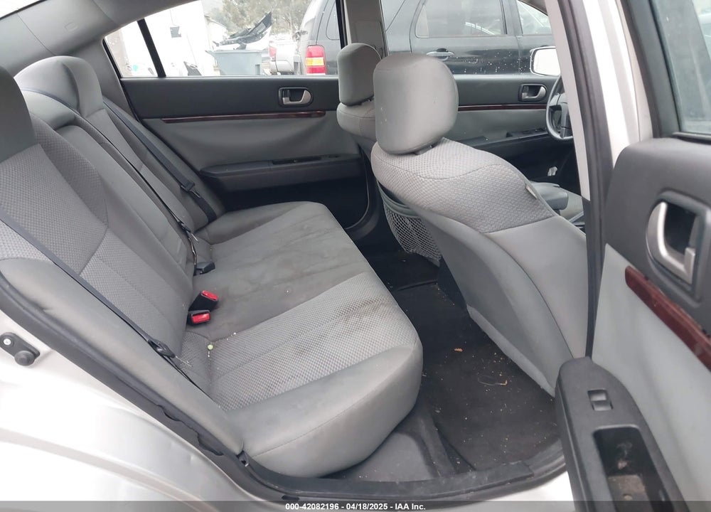 2009 MITSUBISHI GALANT VIN: 4A3AB36F09E010438