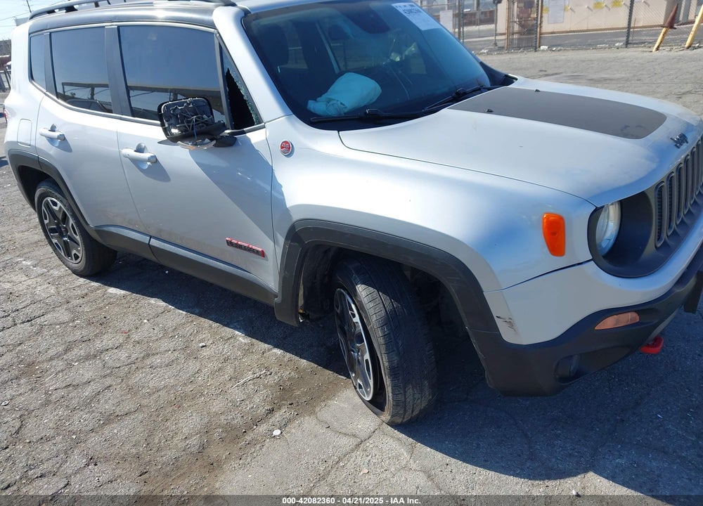2016 JEEP RENEGADE TRAILHAWK VIN: ZACCJBCTXGPC53844