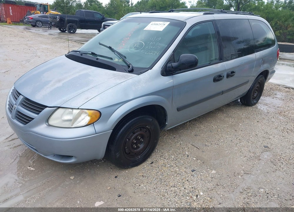 2006 DODGE GRAND CARAVAN SE VIN: 1D4GP24R76B542274