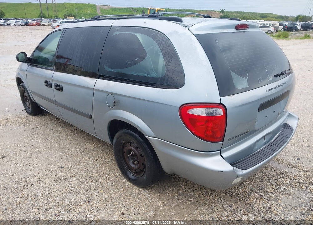 2006 DODGE GRAND CARAVAN SE VIN: 1D4GP24R76B542274