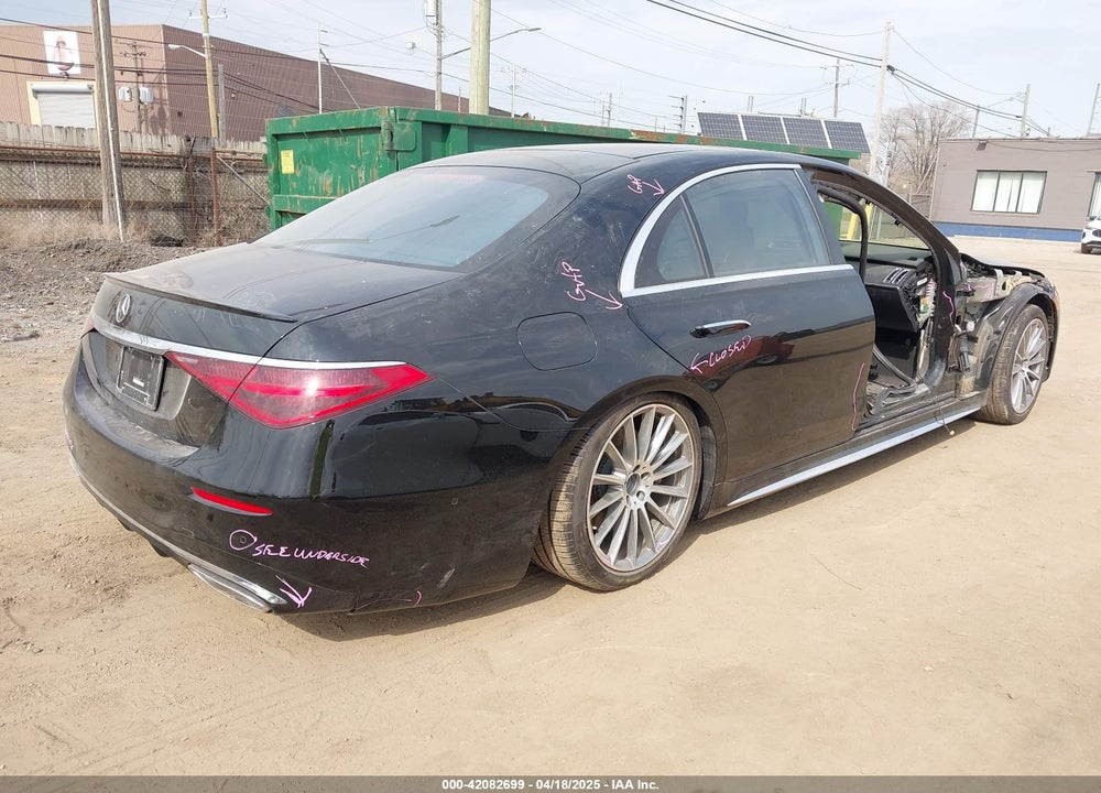 2023 MERCEDES-BENZ S 500 4MATIC VIN: W1K6G6DB5PA172216