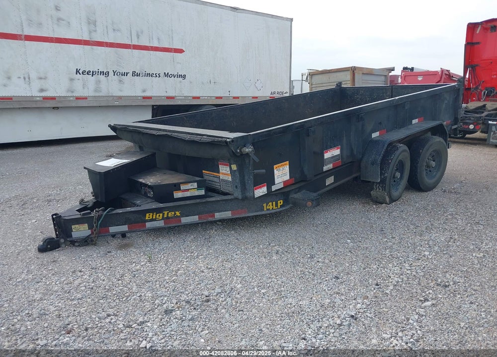 2021 BIG TEX TRAILER CO INC TRAILER VIN: 16V1D1927M5026109