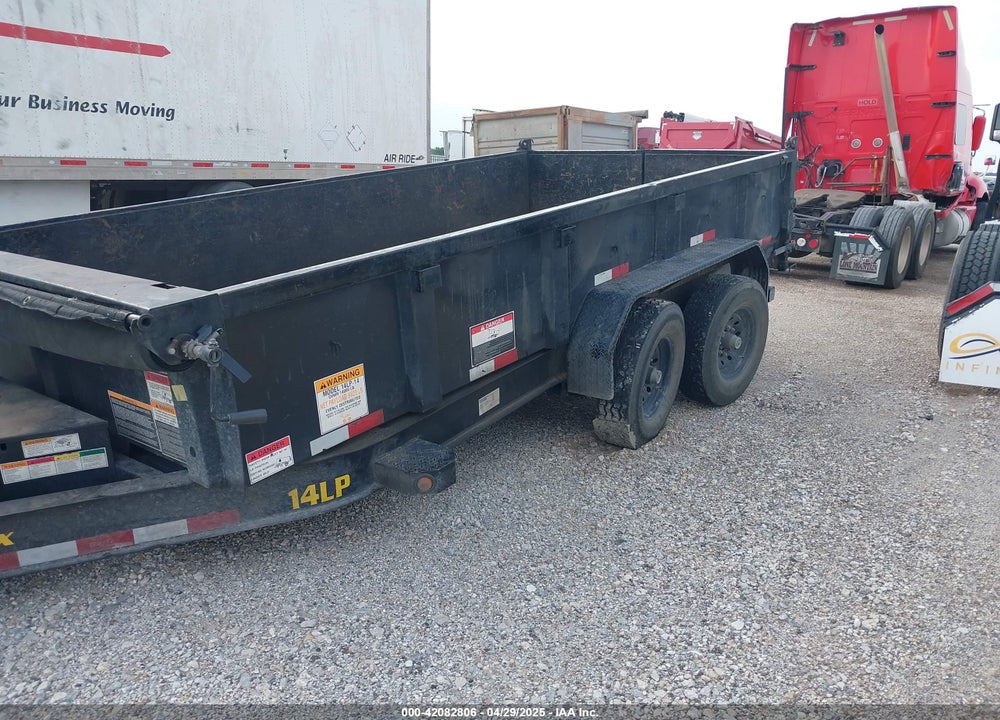 2021 BIG TEX TRAILER CO INC TRAILER VIN: 16V1D1927M5026109