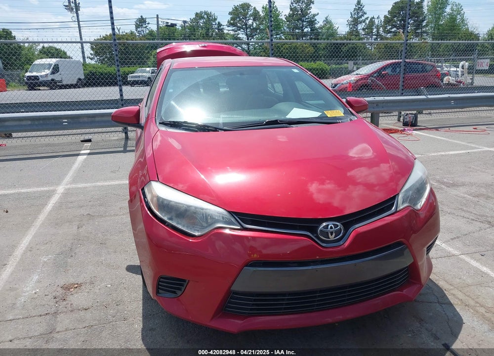2016 TOYOTA COROLLA VIN: 2T1BURHE5GC729466