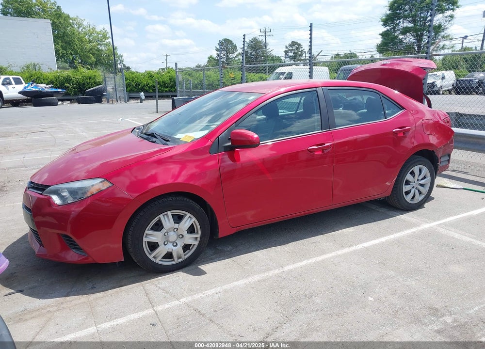 2016 TOYOTA COROLLA VIN: 2T1BURHE5GC729466