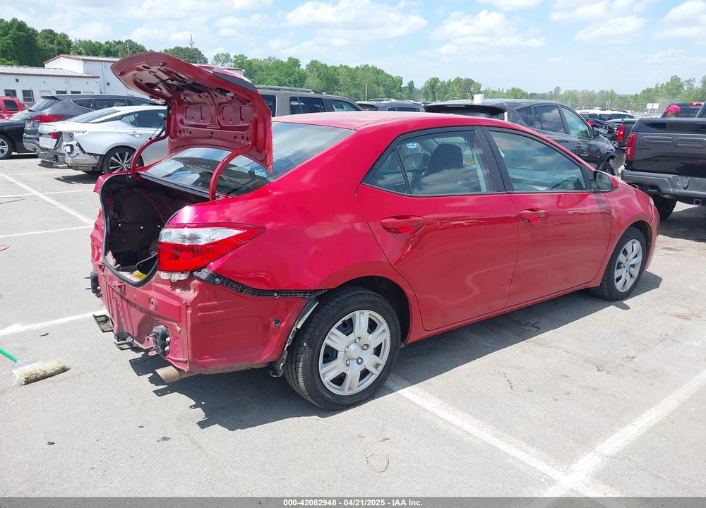 2016 TOYOTA COROLLA VIN: 2T1BURHE5GC729466