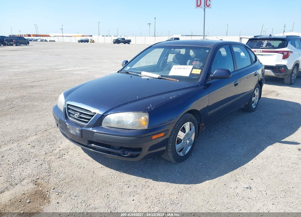 2005 HYUNDAI ELANTRA GLS/GT VIN: KMHDN56D85U166496