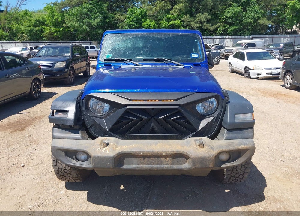 2018 JEEP WRANGLER UNLIMITED SPORT 4X4 VIN: 1C4HJXDG4JW179772