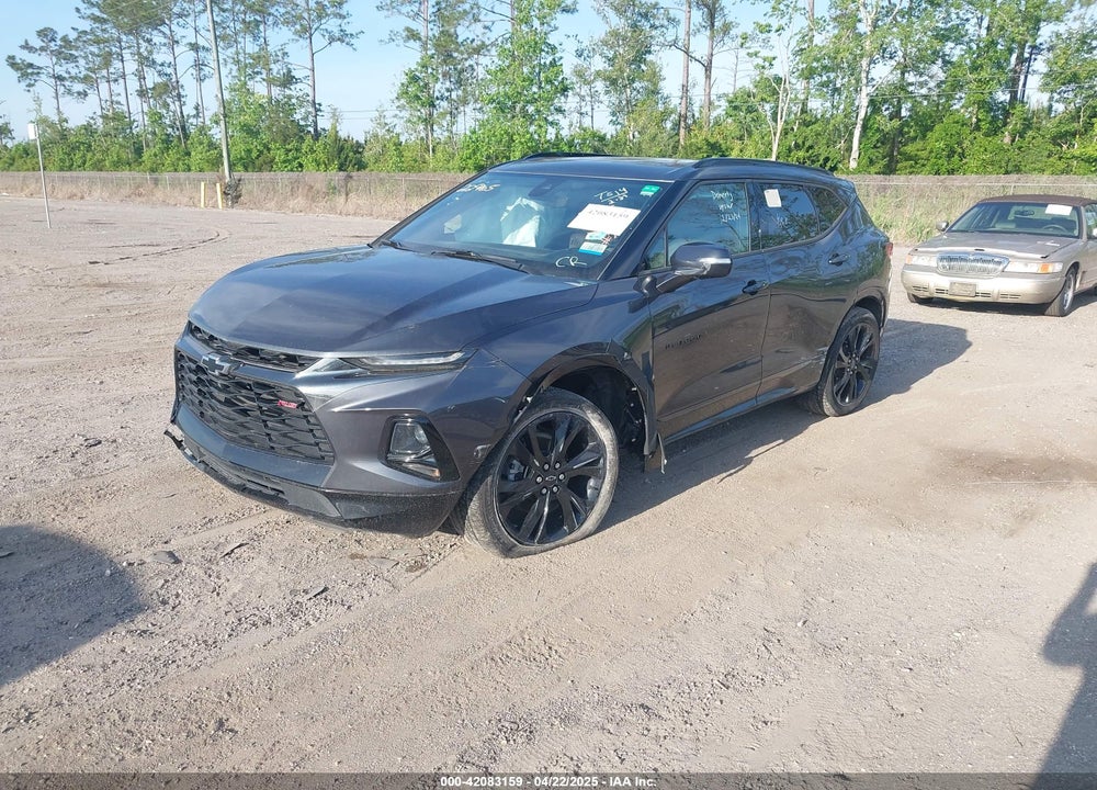2021 CHEVROLET BLAZER VIN: 3GNKBERS6MS581580