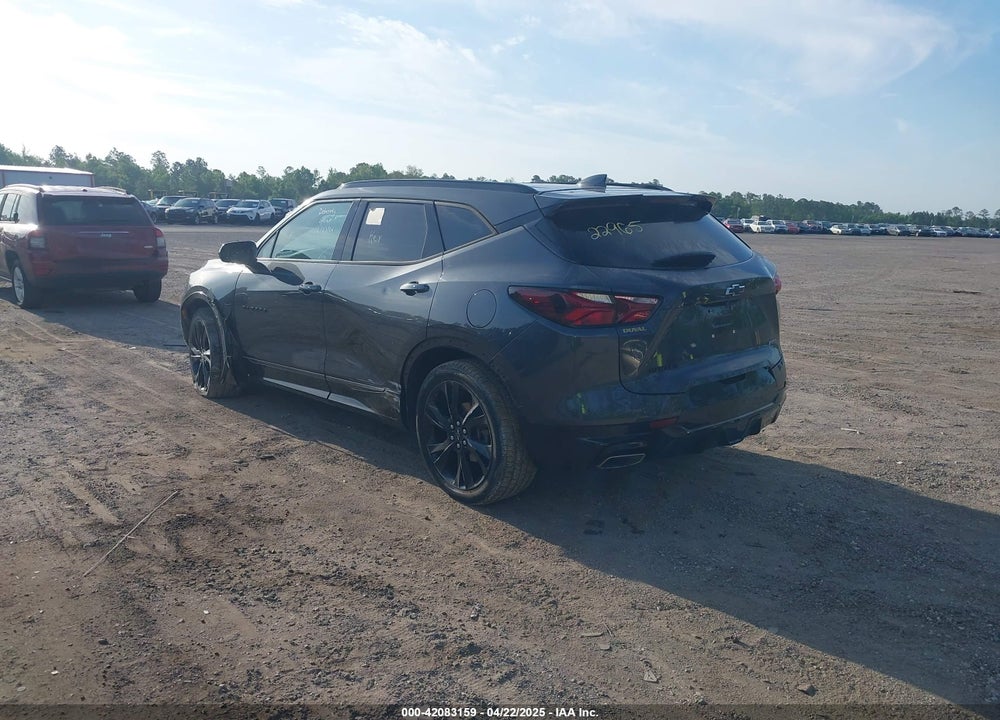2021 CHEVROLET BLAZER VIN: 3GNKBERS6MS581580