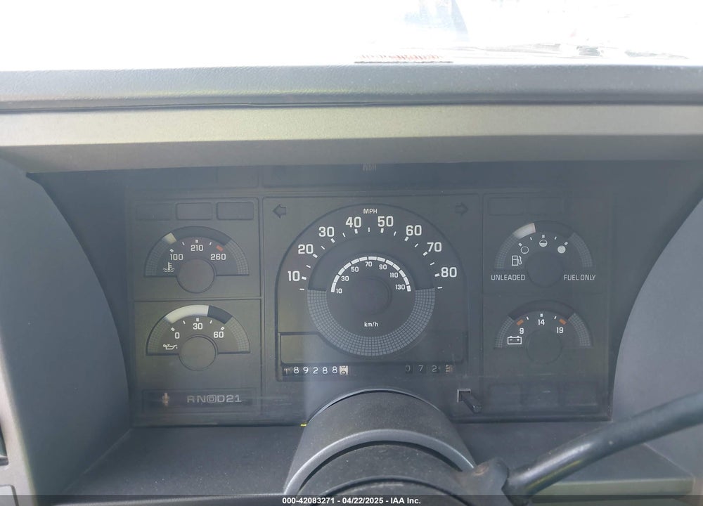 1990 CHEVROLET GMT-400 K2500 VIN: 1GCFK24K6LZ159200