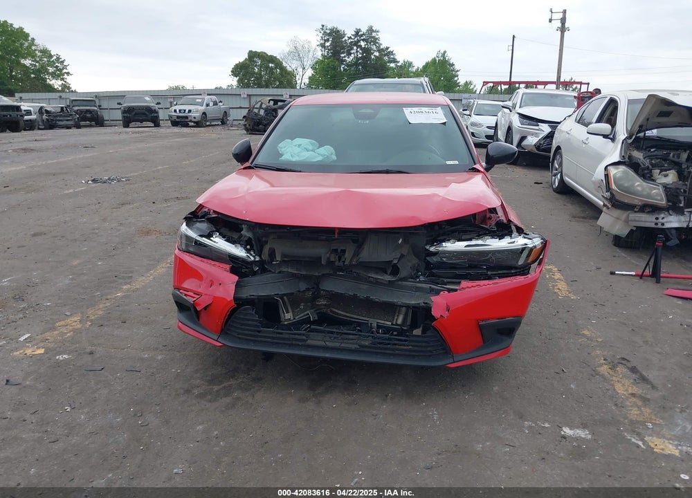 2023 HONDA CIVIC VIN: 2HGFE2F57PH505843