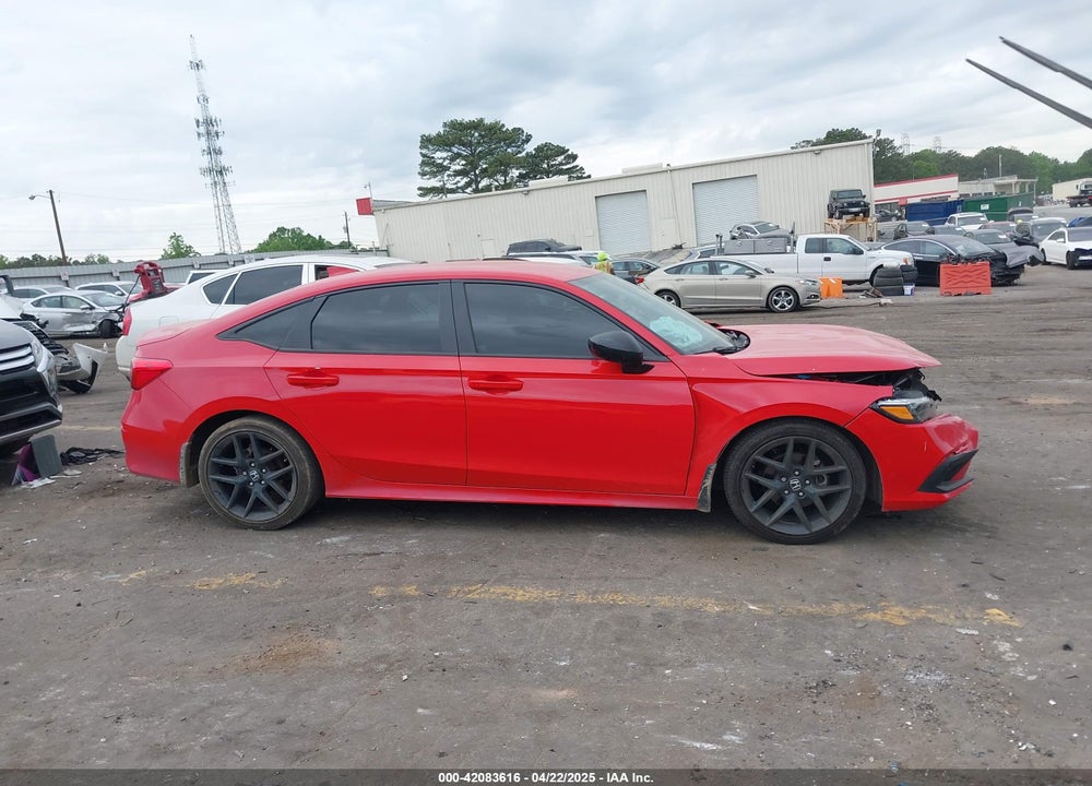 2023 HONDA CIVIC VIN: 2HGFE2F57PH505843