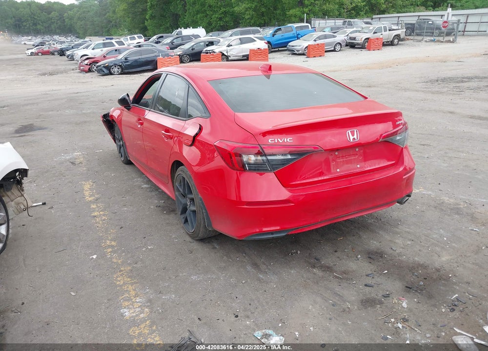 2023 HONDA CIVIC VIN: 2HGFE2F57PH505843
