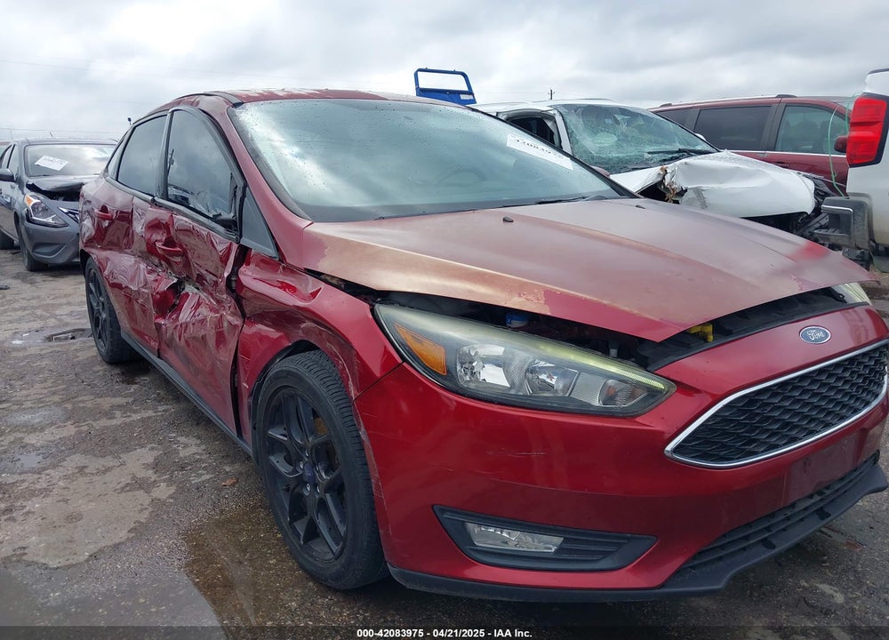 2016 FORD FOCUS SE VIN: 1FADP3F21GL252622