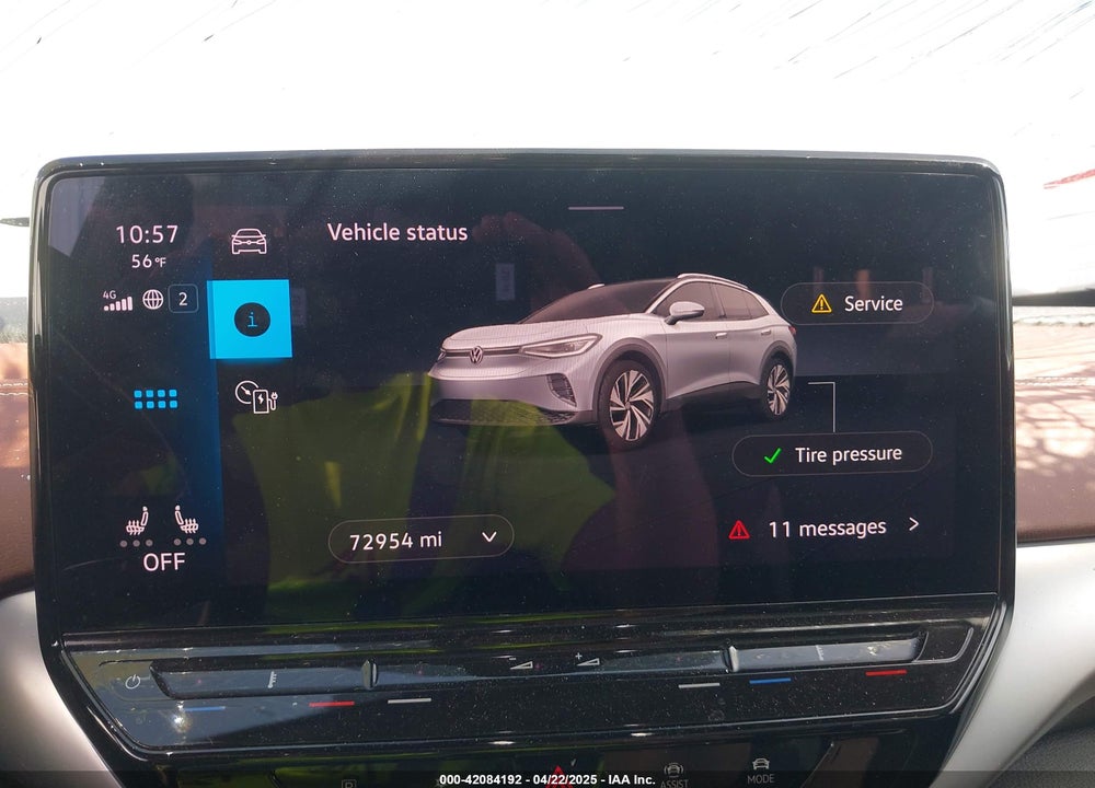 2021 VOLKSWAGEN ID.4 VIN: WVGTMPE23MP056303