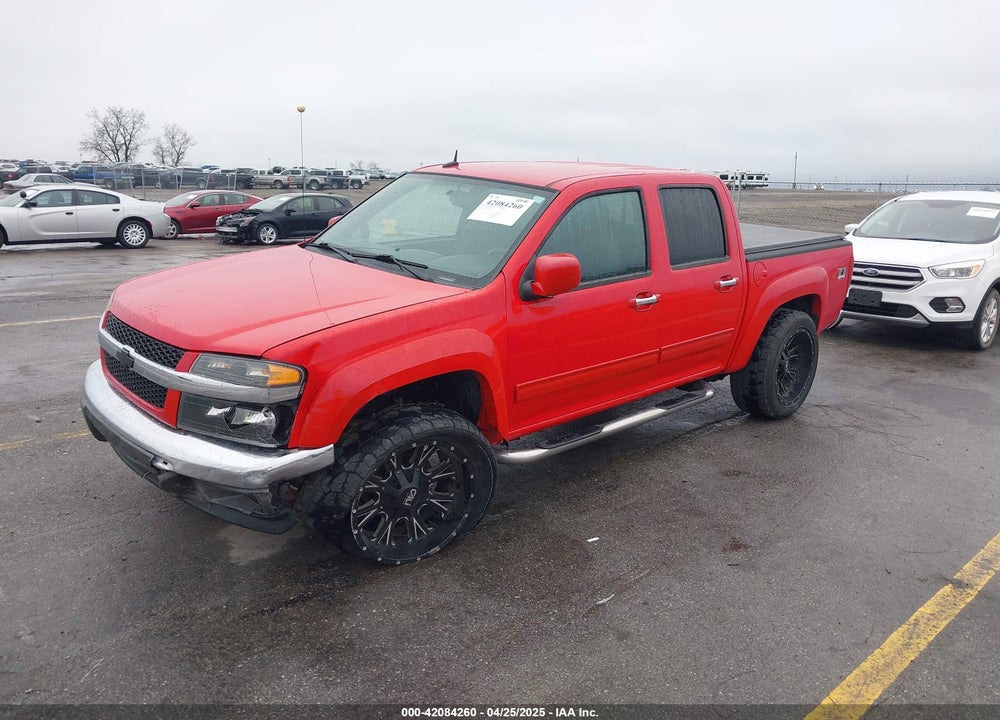 2012 CHEVROLET COLORADO VIN: 1GCHTDFE5C8116837