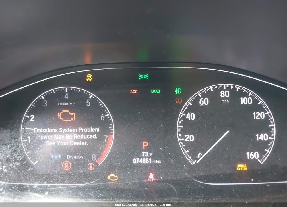 2020 HONDA ACCORD TOURING VIN: 1HGCV2F96LA018714