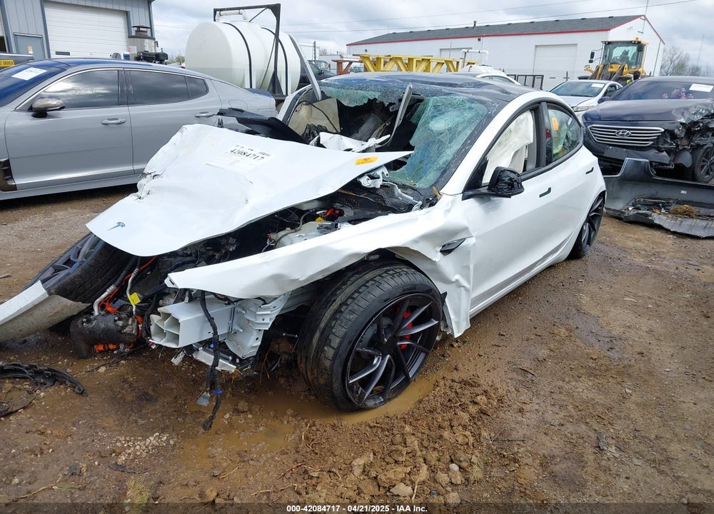 2024 TESLA MODEL 3 PERFORMANCE ALL-WHEEL DRIVE VIN: 5YJ3E1ETXRF820656