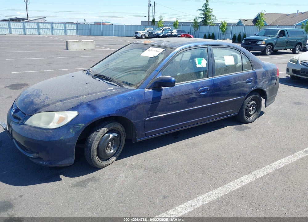 2005 HONDA CIVIC EX VIN: 2HGES26725H596443