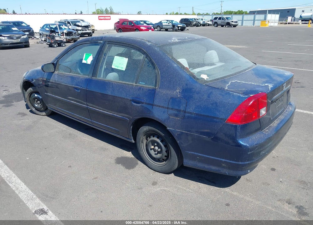 2005 HONDA CIVIC EX VIN: 2HGES26725H596443