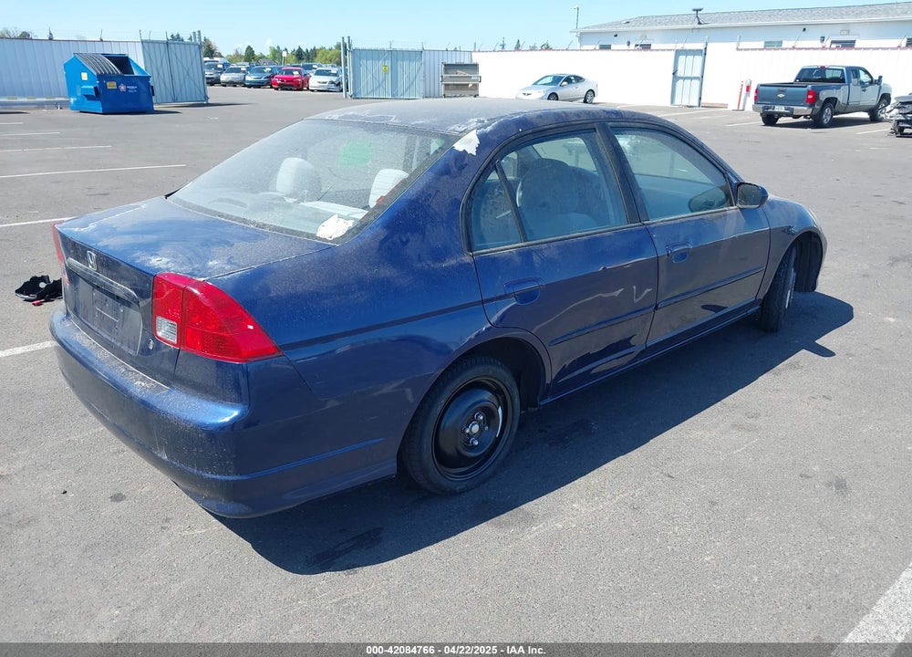 2005 HONDA CIVIC EX VIN: 2HGES26725H596443