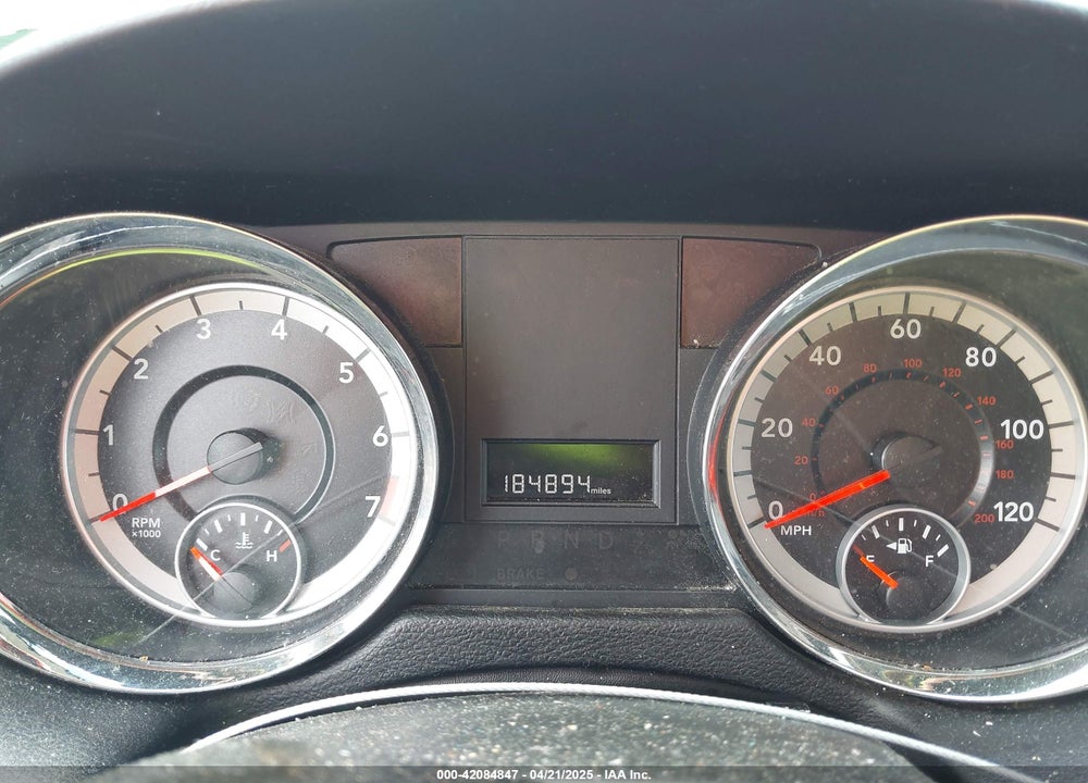 2013 DODGE GRAND CARAVAN VIN: 2C4RDGCG9DR755754