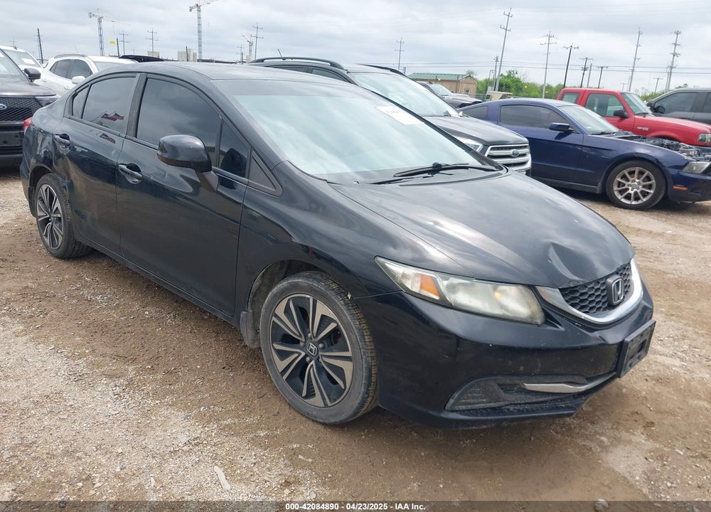 2013 HONDA CIVIC LX VIN: 19XFB2F58DE049348