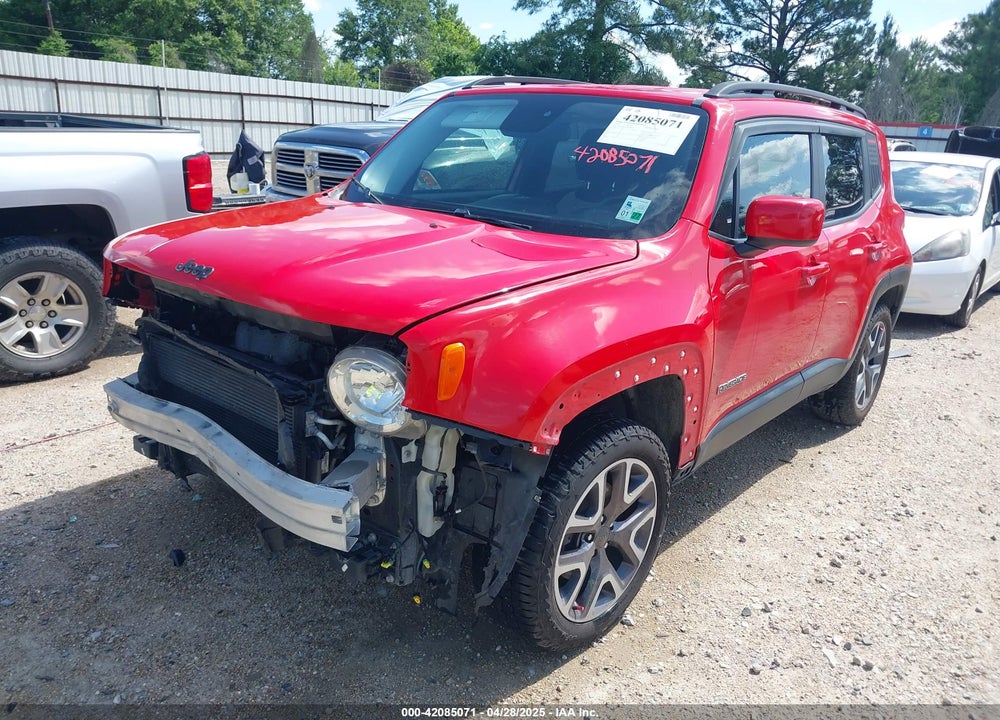 2015 JEEP RENEGADE LATITUDE VIN: ZACCJBBT6FPC06018