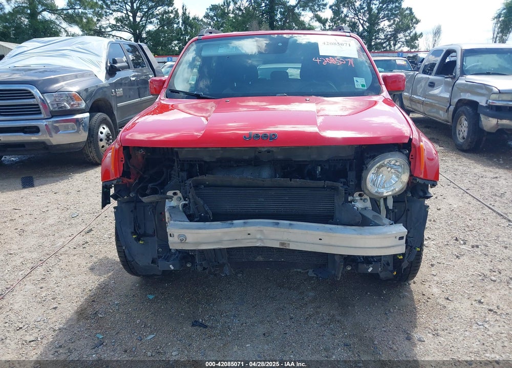 2015 JEEP RENEGADE LATITUDE VIN: ZACCJBBT6FPC06018