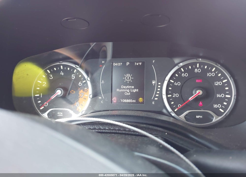2015 JEEP RENEGADE LATITUDE VIN: ZACCJBBT6FPC06018