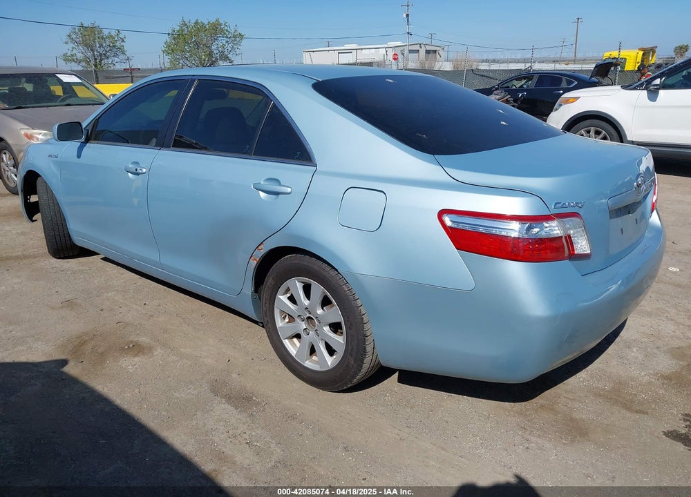 2008 TOYOTA CAMRY HYBRID VIN: 4T1BB46K08U049086