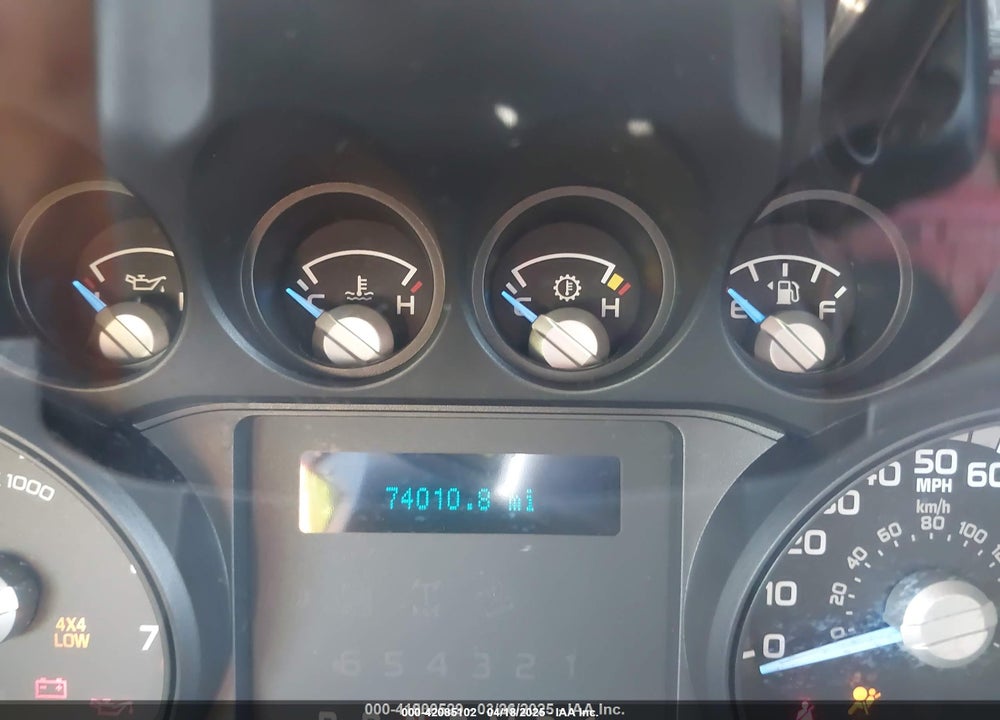 2011 FORD F-250 XLT VIN: 1FT7X2B64BED07975